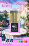 Bang 60000 ピーチアイス＆マンゴーピーチ 2-in-1 デュアルフレーバー VAPE 60000パフ