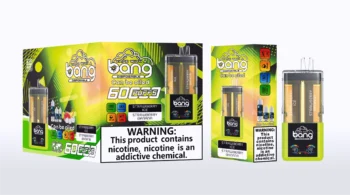 Bang 60000 ストロベリーアイス&ストロベリーバナナ 透明デュアルタンク 電子タバコ フレーバー