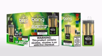 Bang 60000 ウォーターメロン＆ブルーベリーウォーターメロン 透明デュアルタンク 電子タバコ フレーバー