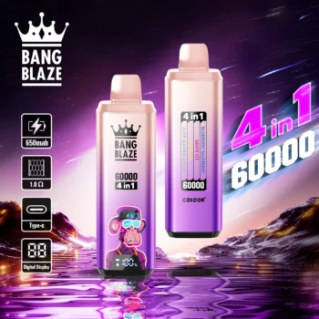 Puff 60k bang blaze 60000-blueberry-raspberry-grape-ice-berry-ice-aloe-mango-melon