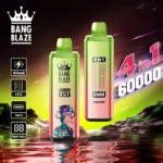 Puff 60k bang blaze 60000-strawberry-watermelon-kiwi-passion-fruit-guava-mango-ice-watermelon-sour-peach
