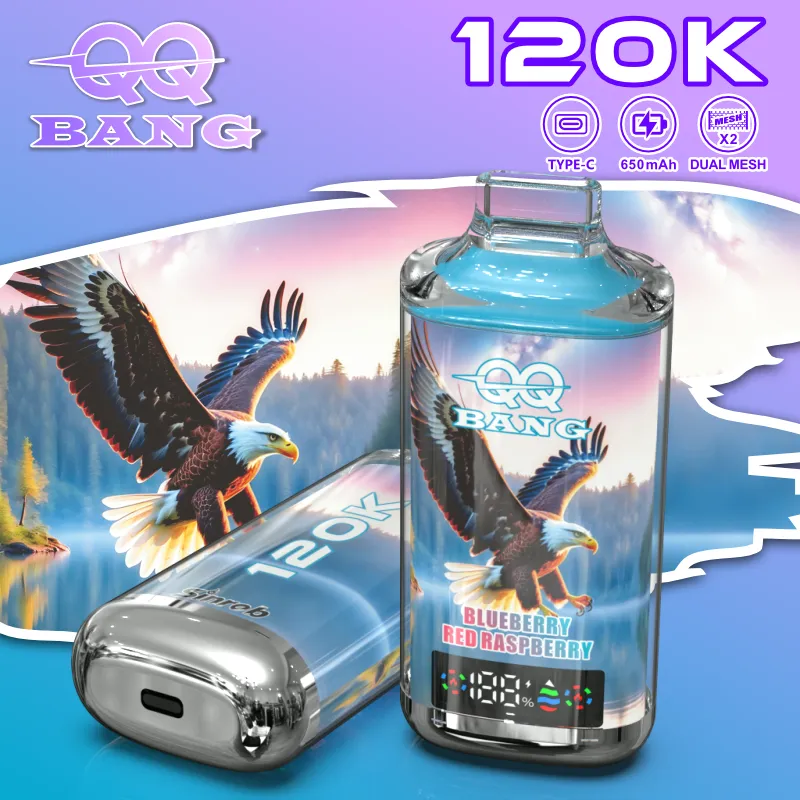 QQ BANG 120K 120000 Puffs - blueberry red raspberry (2) QQ BANG 120K 120000 パフ - blueberry red raspberry