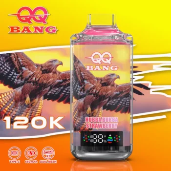 QQ BANG 120K 120000 パフ - hubba bubba strawberry
