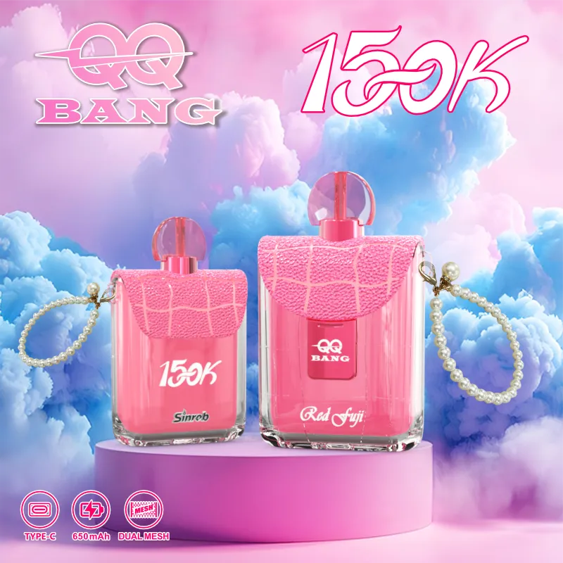 QQ BANG 150K 150000 Puffs perfume – red fuji QQ BANG 150K 150000 パフ perfume - red fuji