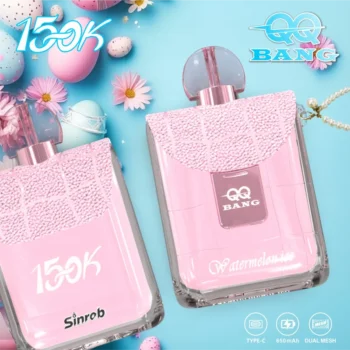 VAPE QQ BANG 150K 150000パフ ウォーターメロンアイス