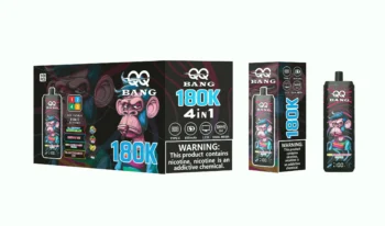 QQ BANG 180K 180000 パフ - blueberry watermeloncherry icekiwi passionfruit guavablack dragon ice