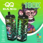 QQ BANG 180K 180000 Puffs – passion fruit pineapple peach iceapple iceblueberry peachraspberry grape (2)