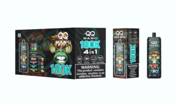 QQ BANG 180K 180000 パフ - pineapple coconutstrawberry iceblueberry mintgreen apple kiwi