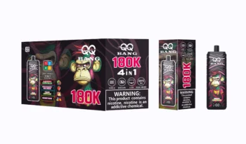 QQ BANG 180K 180000 パフ - raspberry watermelonstrawberry ice creampeach lemonadegummy bear
