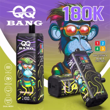 QQ BANG 180K 180000 パフ - strawberry kiwiapple grapetriple melonlemon lime