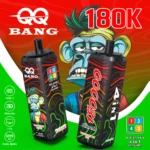 QQ BANG 180K 180000 パフ - watermelon icealoe appleraspberry lemonpeach mango watermelon