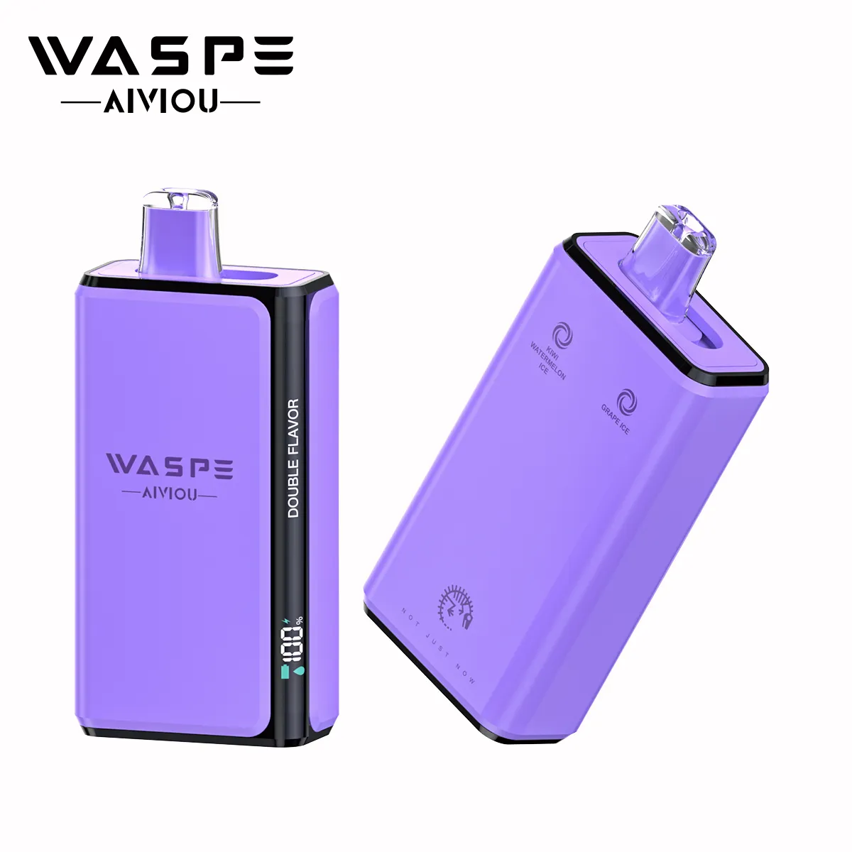 WASPE Double Flavor 100k – Grape Ice & Kiwi Watermelon Ice WASPE Double Flavor 100k – Grape Ice & Kiwi Watermelon Ice