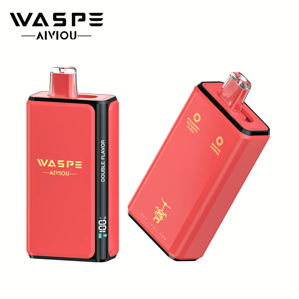 WASPE Double Flavor 100k – Monster Cherries & Strawberry Raspberry Cherry WASPE Double Flavor 100k – Monster Cherries & Strawberry Raspberry Cherry