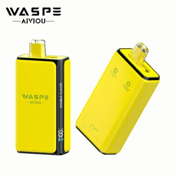 WASPE Double Flavor 100k – Strawberry Banana & Juicy Peach Ice