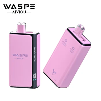 WASPE Double Flavor 100k – Strawberry Raspberry Cherry & Black Ice Dragon Fruit Strawberry