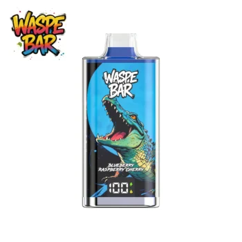 Waspe Bar 60000 60k Puffs Vapes – Blueberry Raspberry Cherry
