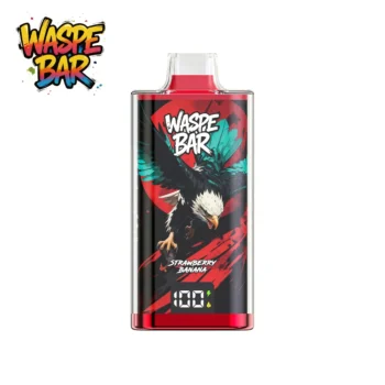 Waspe Bar 60000 60k Puffs Vapes – Strawberry Banana
