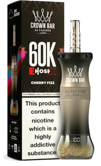 AL Fakher Crown Bar 60000 – Cherry Fizz - 使い捨てVAPE製品画像 | vapes