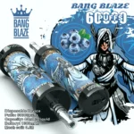 blue razz-Bang blaze 60k shisha vape