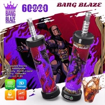 brown ale-Bang blaze 60k shisha VAPE