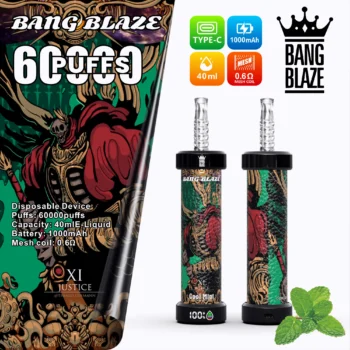 cool mint-Bang blaze 60k shisha VAPE