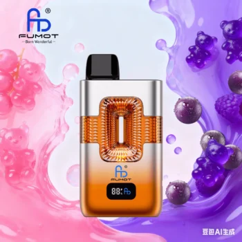 Fumot 50k ECO 2in1 – Grape Gummy Bear & Strawberry Gummy Bear - 使い捨てVAPE製品画像 | vapes