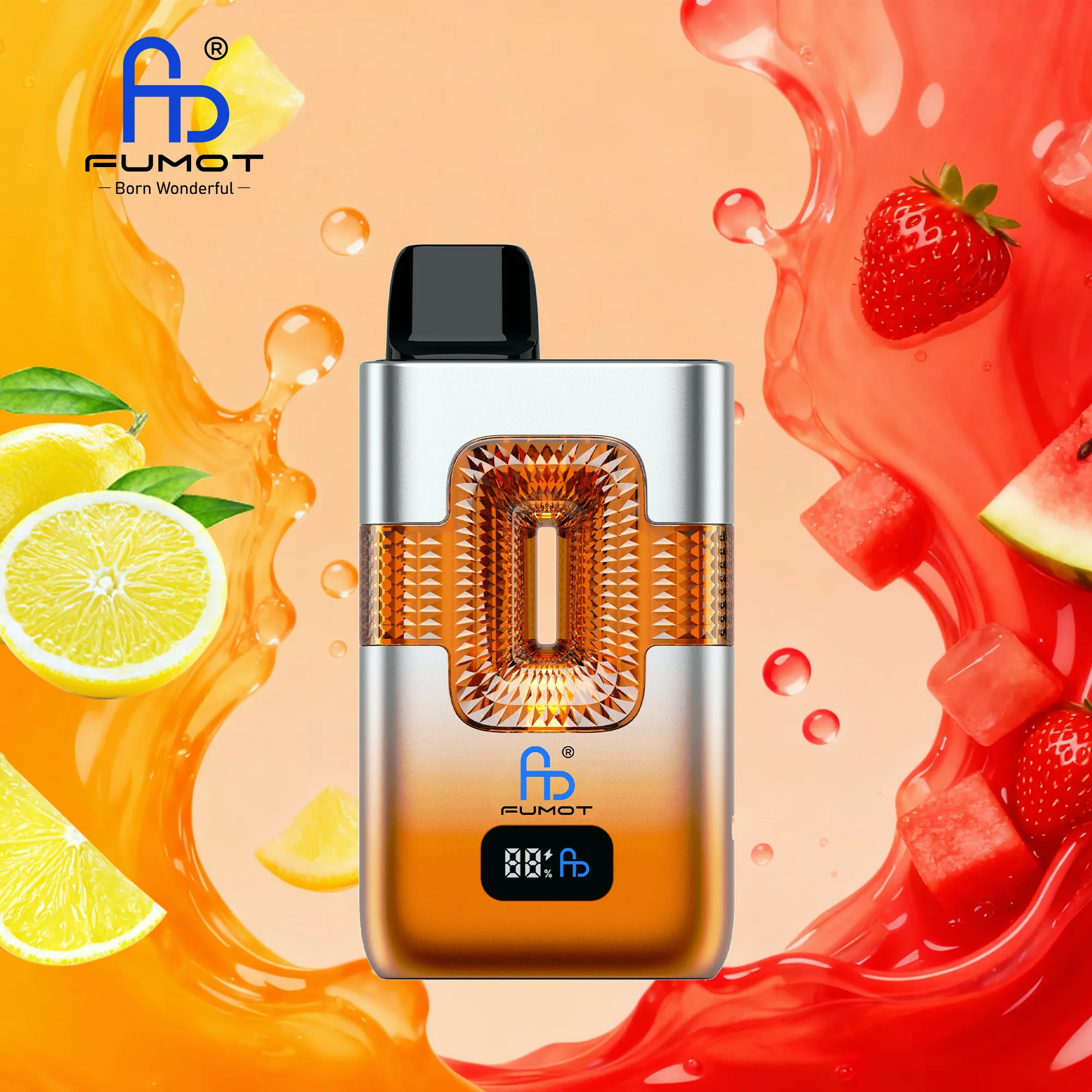 fumot-eco-2in1-50000-puffar-Lemon & Lime & Strawberry Watermelon Fumot 50k ECO 2in1 – Lemon & Lime & Strawberry Watermelon - 使い捨てVAPE製品画像 | vapes