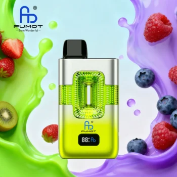 Fumot 50k ECO 2in1 – Strawberry Kiwi & Blueberry Sour Raspberry - 使い捨てVAPE製品画像 | vapes