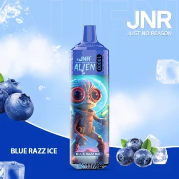 JNR Alien 10000 Blue Razz Ice - JNR Alien 10000 Blue Razz Ice