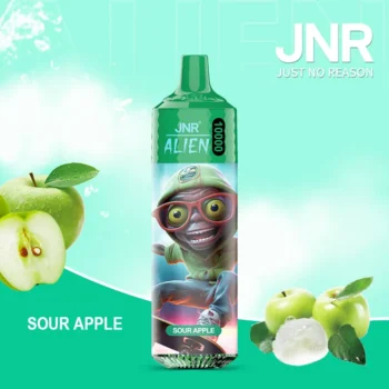 JNR Alien 10000 Sour Apple - JNR Alien 10000 Sour Apple