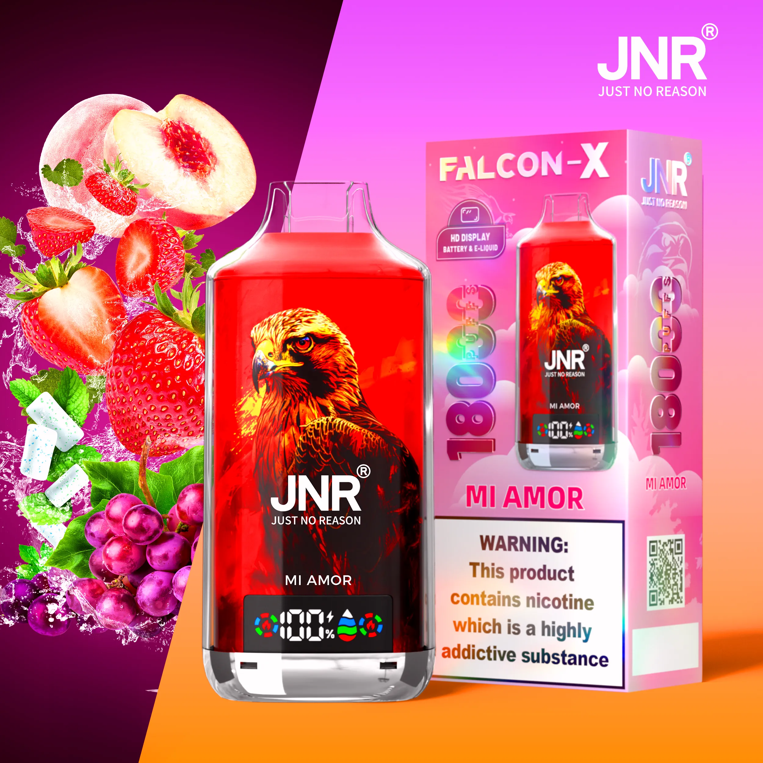 jnr-falcon-x-18000-puffar-Mi Amor JNR Falcon-X 18000 Mi Amor 使い捨てVAPE