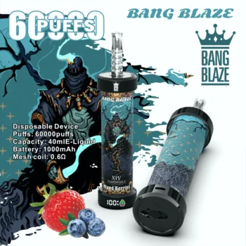 mixed berries-Bang blaze 60k shisha VAPE