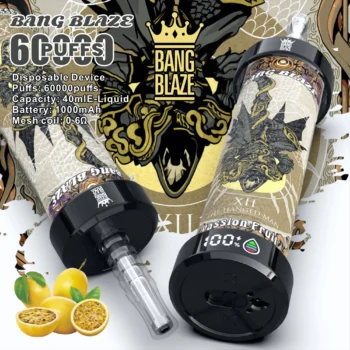 passion fruit-Bang blaze 60k shisha VAPE