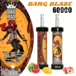 peach mango watermelon-Bang blaze 60k shisha vape