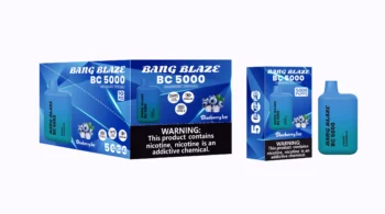 BANG Blaze BC5000 ブルーベリーアイス VAPE 電子タバコ フレーバー