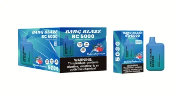 BANG Blaze BC5000 ブルーベリーラズベリーアイス VAPE 電子タバコ フレーバー