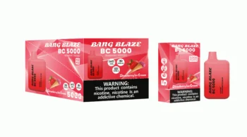 BANG Blaze BC5000 ストロベリーアイスクリーム VAPE 電子タバコ フレーバー