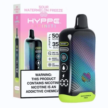 sour-watermelon-freeze-Hyppe Infiniti 50K 50000 Puffs