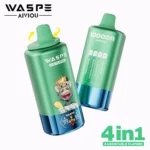 waspe 100k – Mixed Berries+Double Apple lce+Blueberry Raspberry+Blueberry Honey
