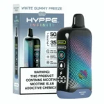white-gummy-freeze-Hyppe Infiniti 50K 50000 Puffs