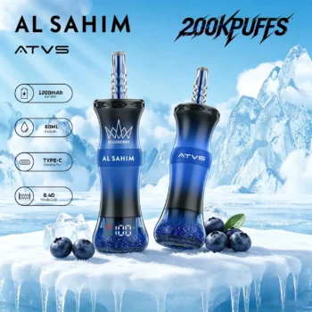 ATVS AL SAHIM 200000 Blueberry - VAPE 製品画像
