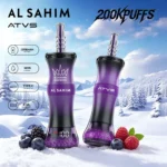 ATVS AL SAHIM 200000 Blueberry Raspberry - VAPE 製品画像