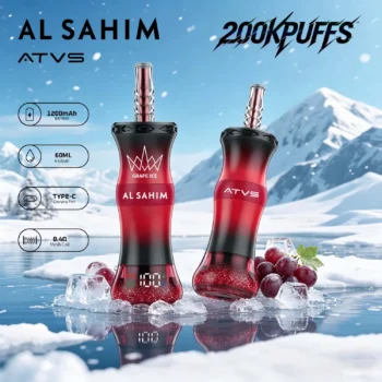 ATVS AL SAHIM 200000 Grape Ice - VAPE 製品画像