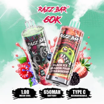 Razz Bar 60000 Puffs Gummy Bear – Vape Usa e Getta